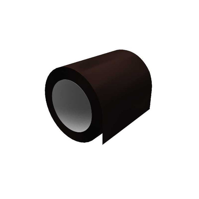 Отмотка 0,45 PE с пленкой RAL 8017 шоколад - фото №1